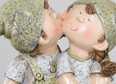 Lustig süsse Gartenfiguren