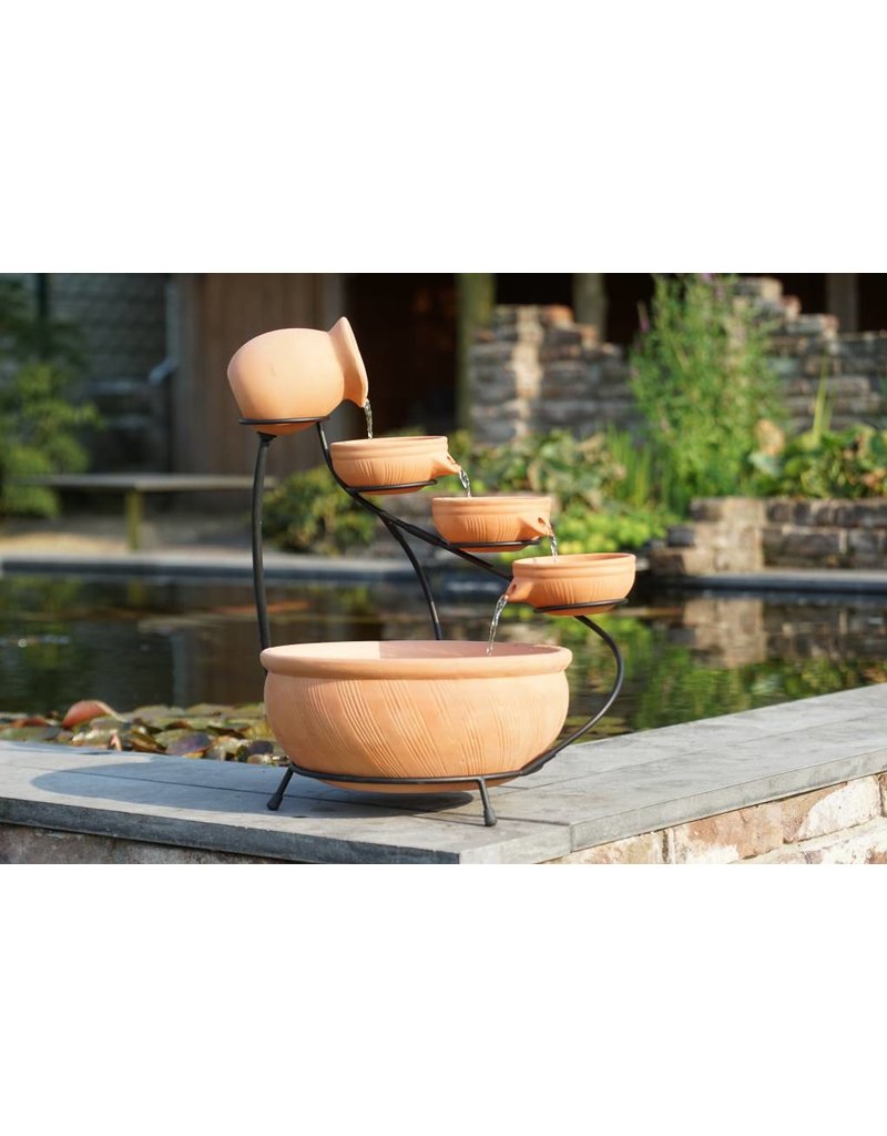 Ubbink waterval element ubbink terracotta 2 maten eliassen home ...