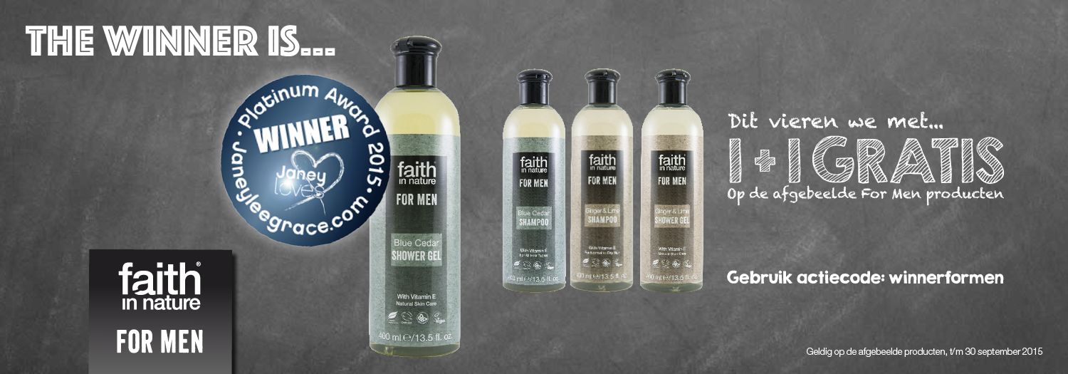 Blue Cedar Shower Gel wint ‘Best Men’s Grooming Product’ 2015