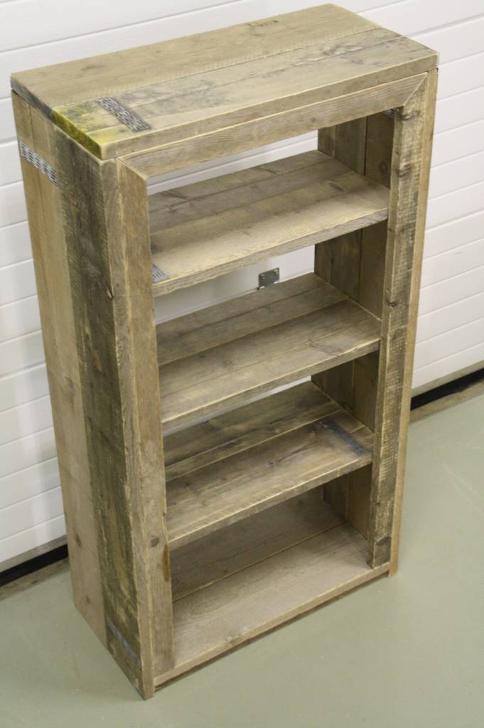Boekenkast van steigerhout - Maatwerk Steigerhout Boekenkast van steigerhout - Maatwerk Steigerhout