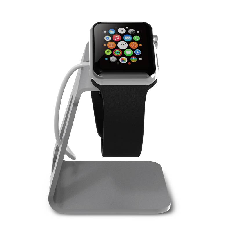 Apple Watch Docking Station Standaard Grijs