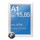 Albyco Kliklijst A1-formaat 59,4 x 84,1 cm, frame 25 mm