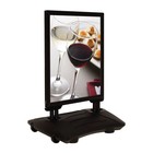 Albyco Stoepbord luxe A1 Zwart