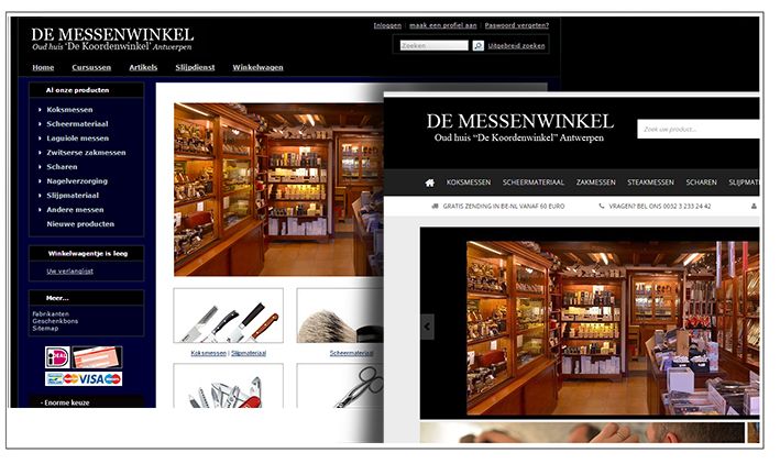 De website van De Messenwinkel heeft een facelift gekregen!