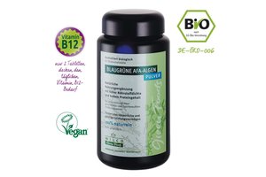 Wilco Green Foods Blaugrüne AFA Algen Bio, Pulver, 220 g