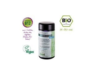 Wilco Green Foods Blaugrüne AFA Algen Bio, 150 Tabletten im Blauglas