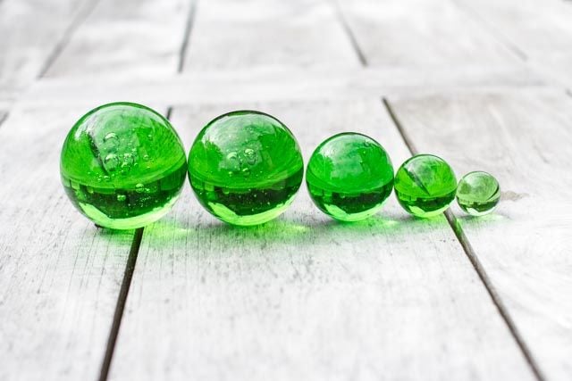 Glaskugel Gärten für Auge & Seele