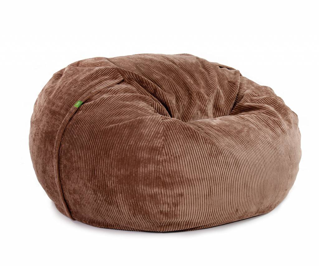 Vetsak vetsak zitzak corduroy bruin xl poefbestel.nl Ontworpen kamers in bruine
