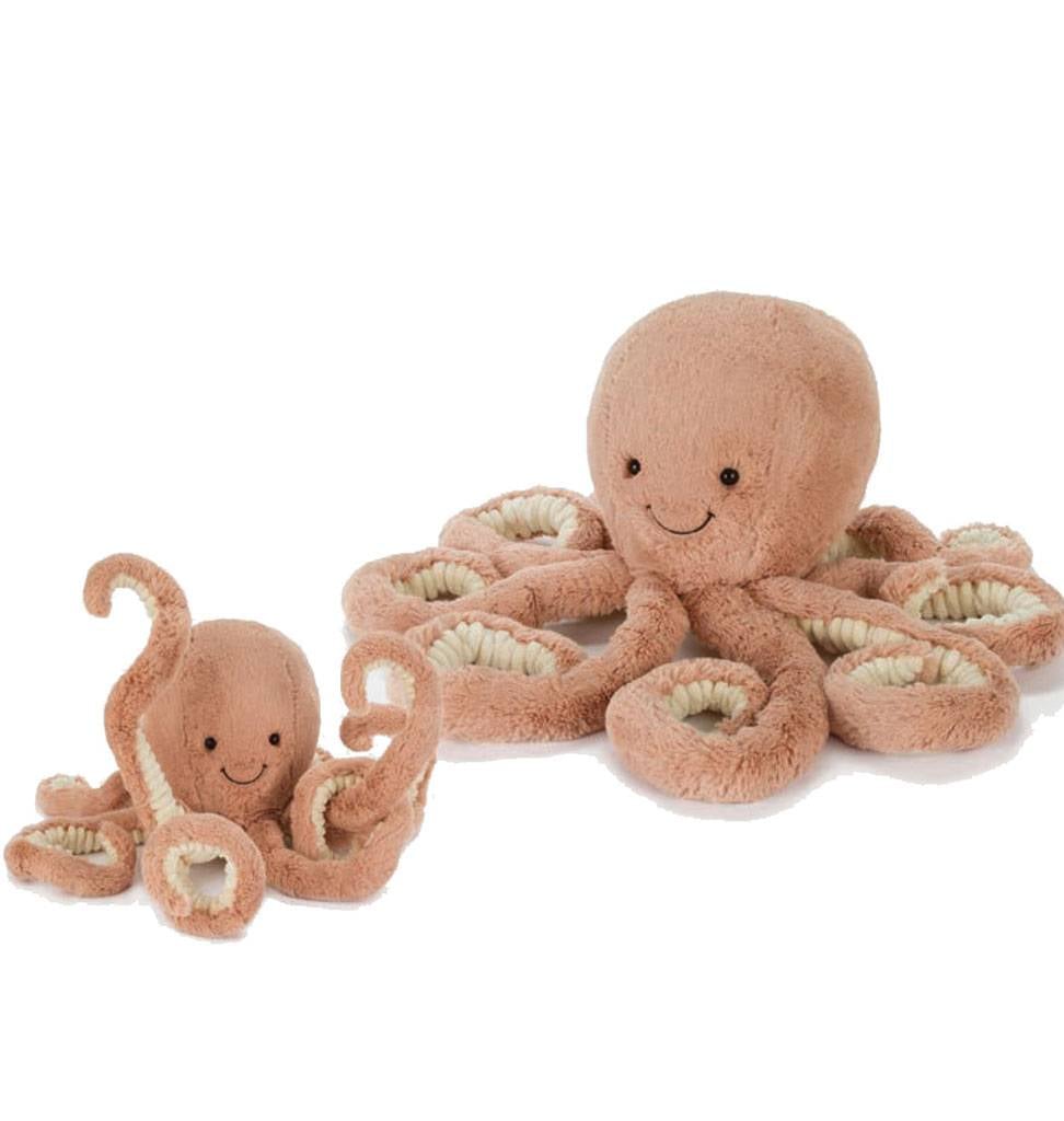 Jellycat Knuffels Odell Octopus Jellycat Small 23 Cm - Knuffels à La Carte