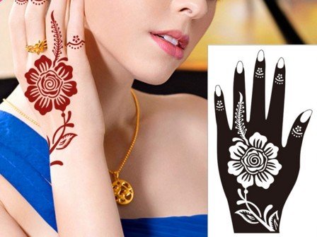 henna tattoo schablone für hand bemalung s110 2 stück eine pro henna tattoo schablone für hand bemalung s110 2 stück eine pro