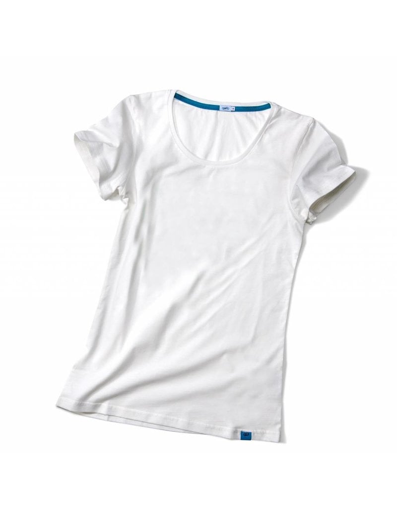 Basic Shirt Frauen - weiß