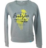 Honeybee - Sweatshirt grau meliert