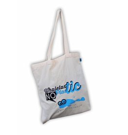 Whaletastic no Plastic Baumwolltasche