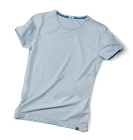 ajoofa Basic Shirt Männer - hellgrau