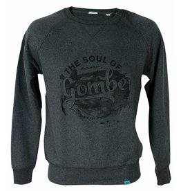 Gombe - Sweatshirt dunkelgrau meliert