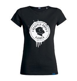 ajoofa Beastly Good Frauen-Shirt - schwarz