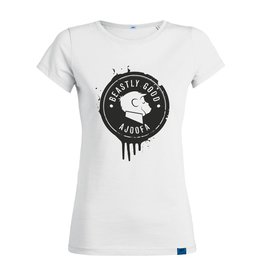 ajoofa Beastly Good Frauen-Shirt - weiß
