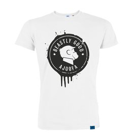 ajoofa Beastly Good Männer-Shirt - weiß