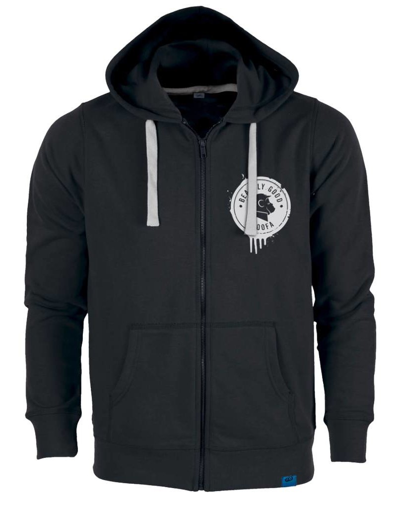 ajoofa Beastly Good Zipper-Hoodie - unisex