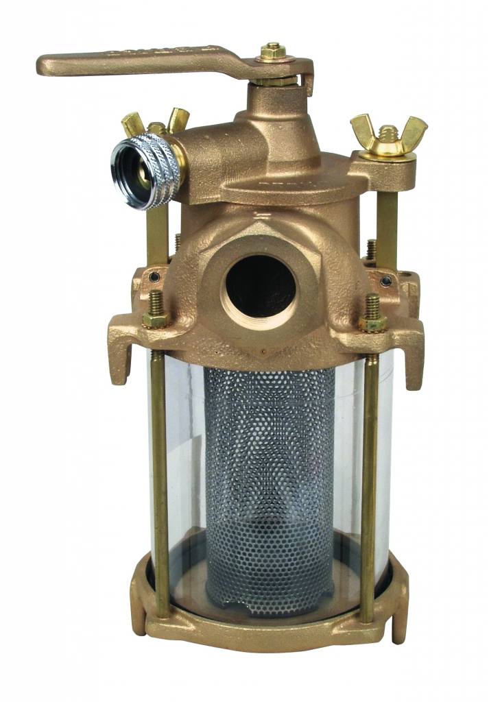 Freshwater Flushing Strainer 1stRelief