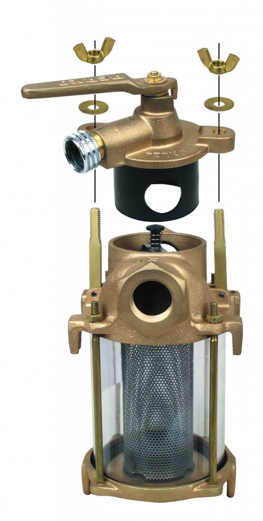 Freshwater Flushing Strainer 1stRelief