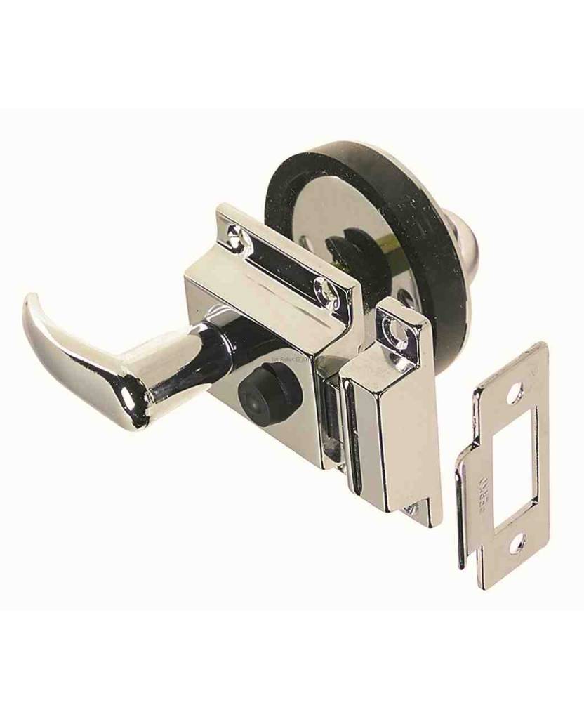 Cabindoor Flush Cup Rim Latch Set with lever handle and cup handle