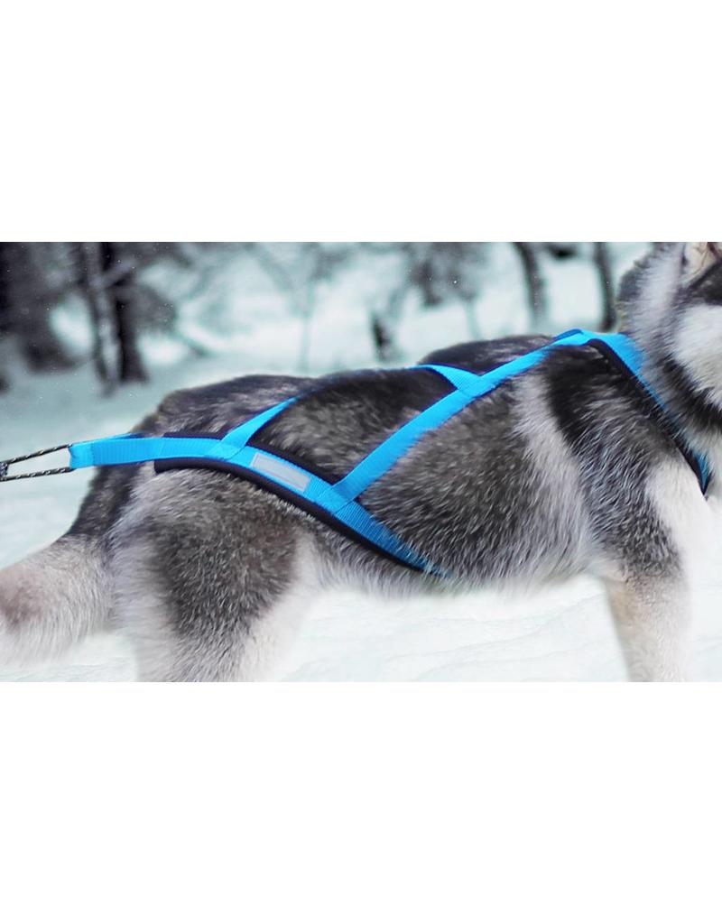 Weight Pulling Dog Harness, X Back Style for Canicross, Bike, Sled