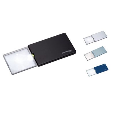 Eschenbach easyPOCKET Scheckkartenlupe mit LED-Beleuchtung für Unterwegs