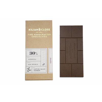 Kilian&Close Vegane weiße Schokolade mit Kaffee