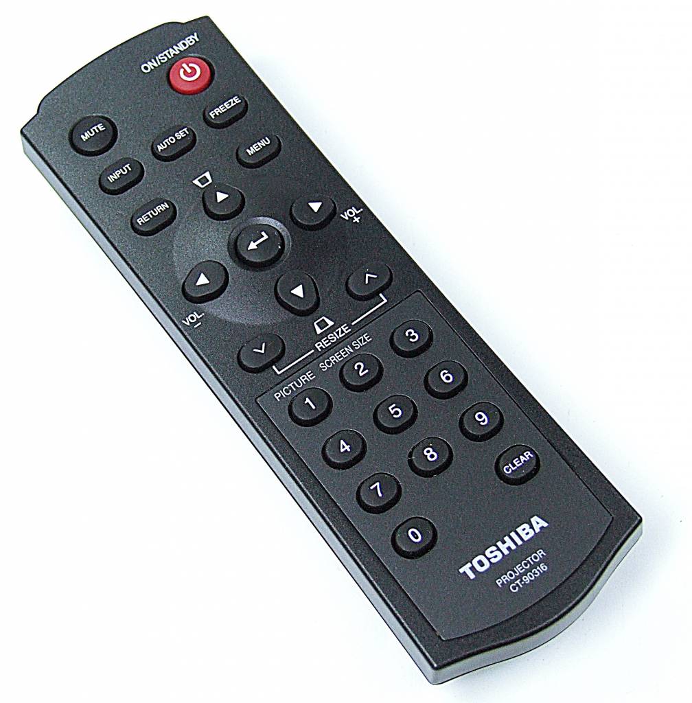 Original Toshiba remote control CT90316 Pilot for remote