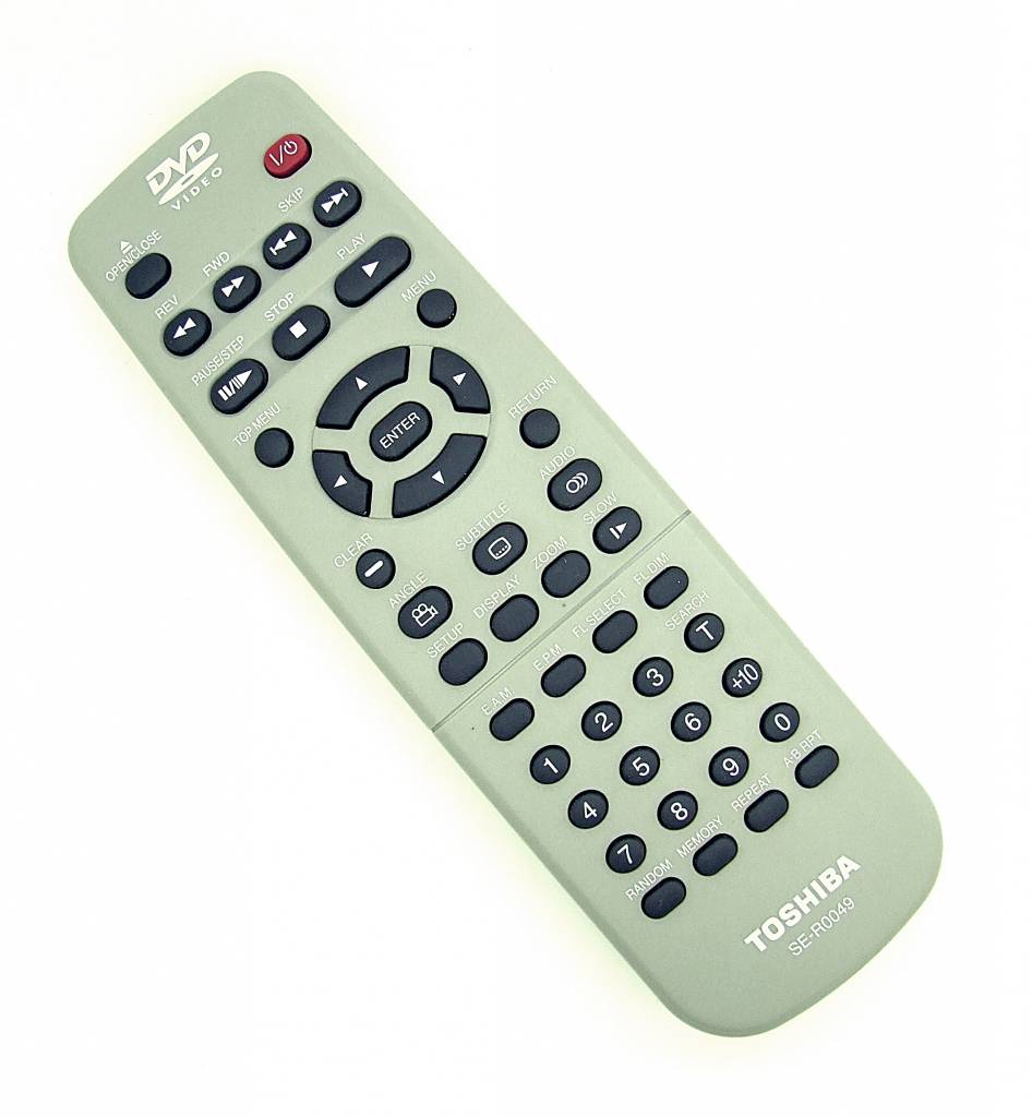 Original Toshiba Remote Control Se R Dvd Video Onlineshop For