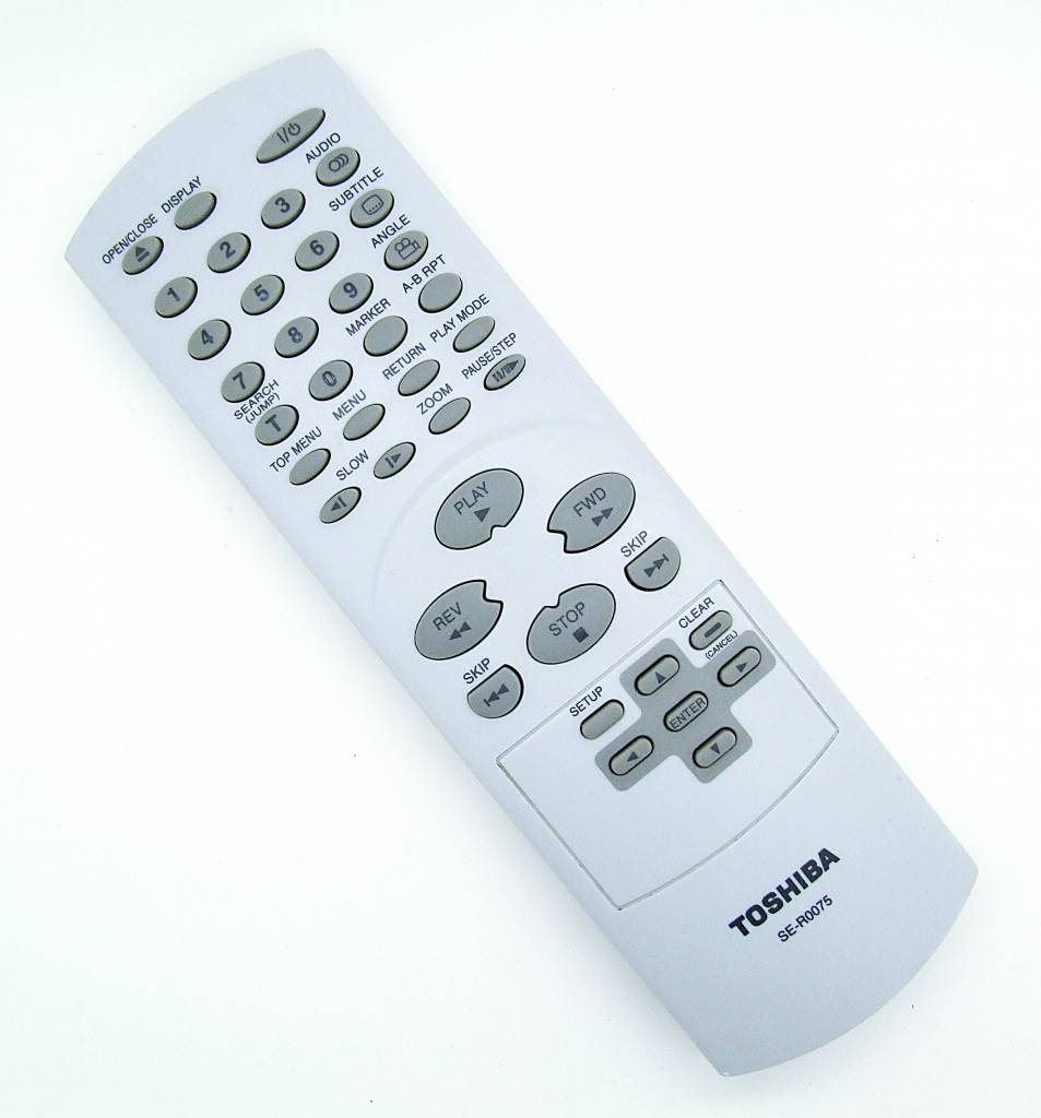 Original Toshiba remote control SER0075 DVD Player for
