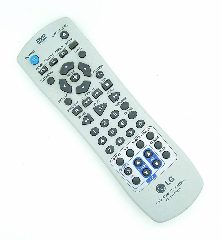 Original LG remote control 6711R1P082A for DVD Player for remote controls