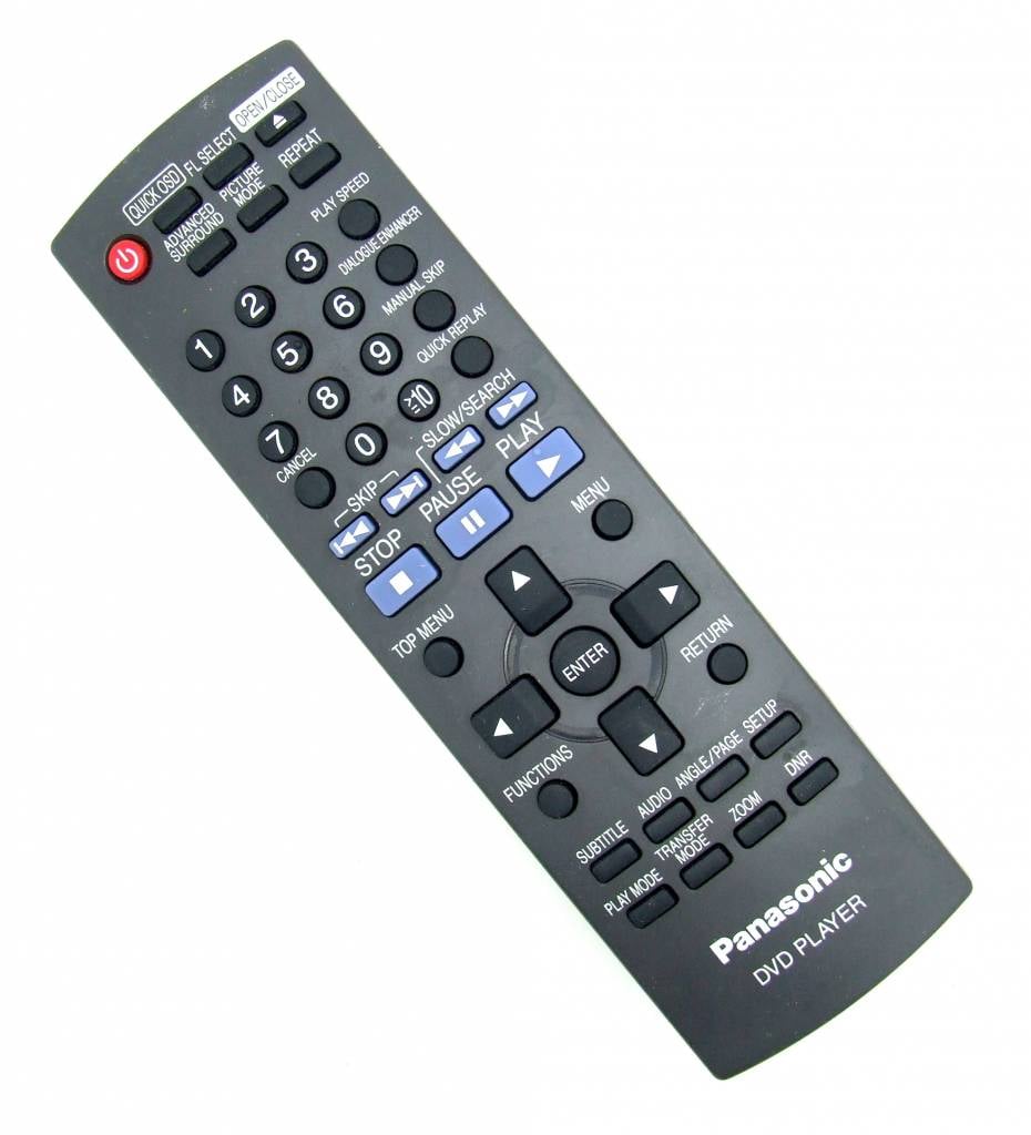 Original Remote Control Panasonic For Dvd Player Dvd Onlineshop For