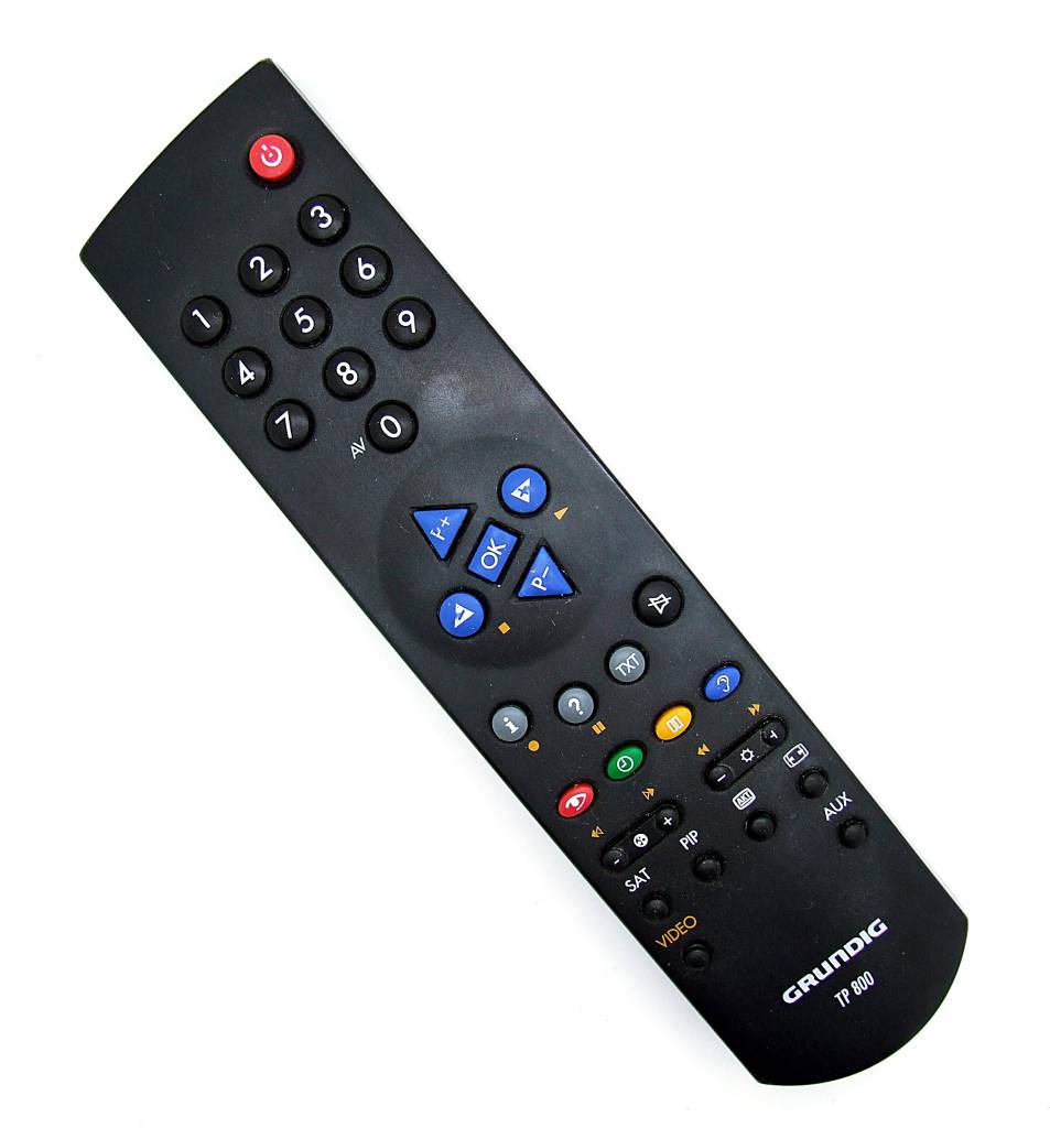 Original Grundig remote control TP 800, TP800 TV for