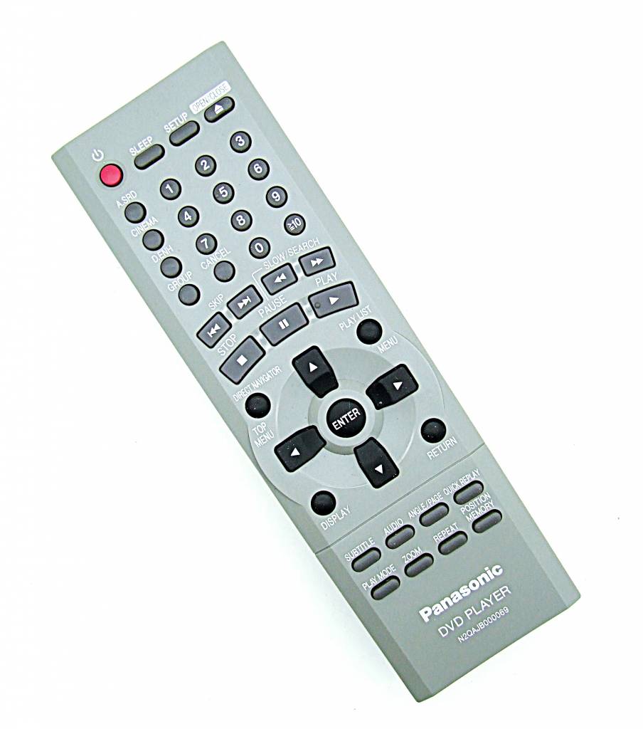 Original Panasonic N2QAJB000069 DVD Player Remote Control Onlineshop