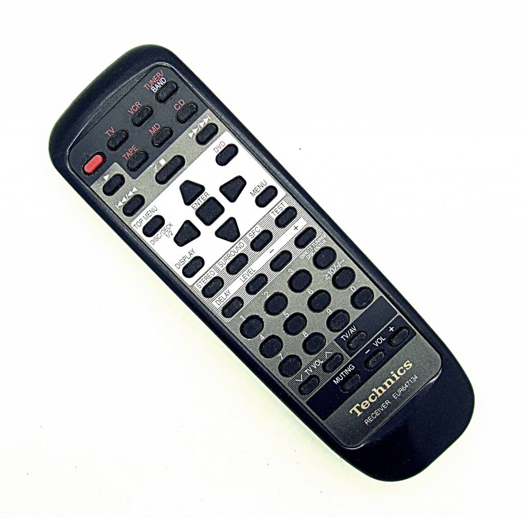 Original Technics EUR647134 TV/VCR/CD/MD/TAPE remote control