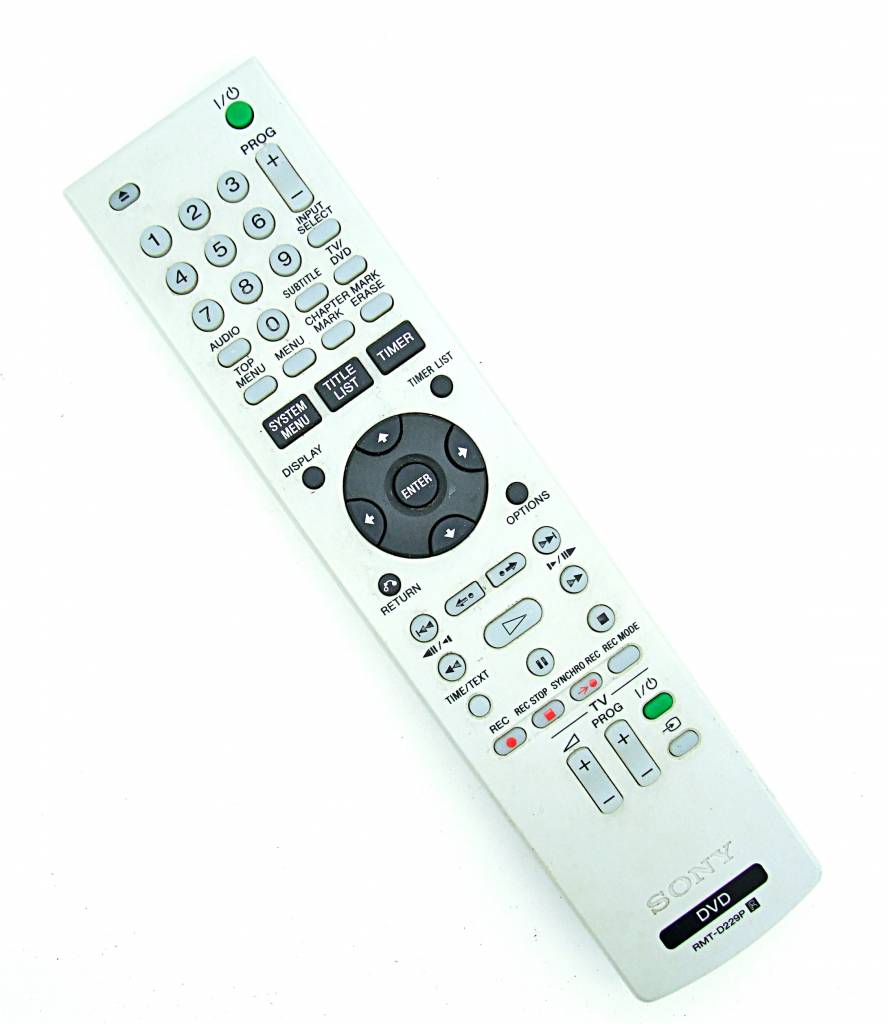 Original Sony RMTD229P DVD remote control for remote controls
