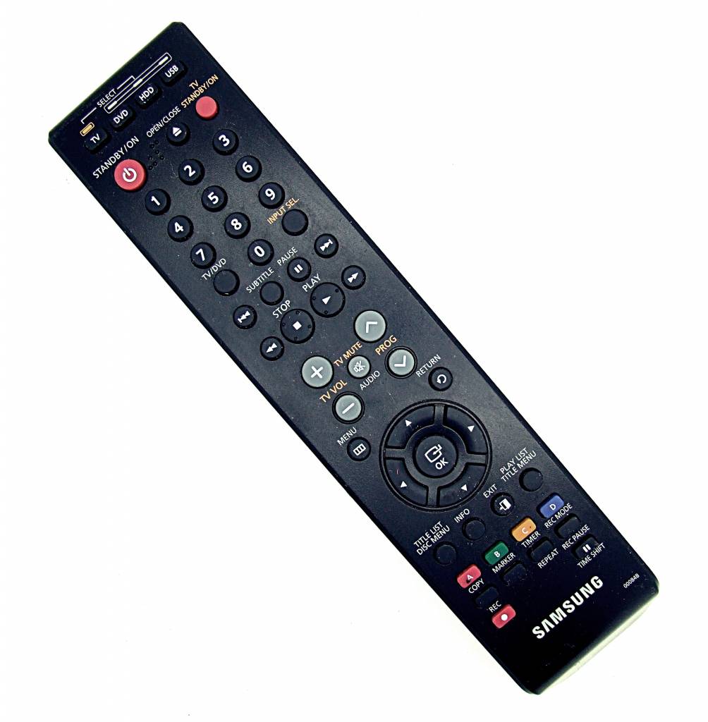 Original Samsung 00084B TV,DVD,HDD,USB remote control for