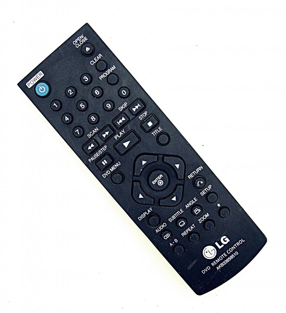 lg dvd player remote control