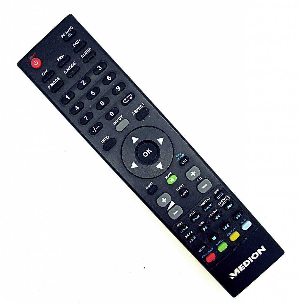 Original Medion MSN40036283 TV,DVD remote control for remote controls