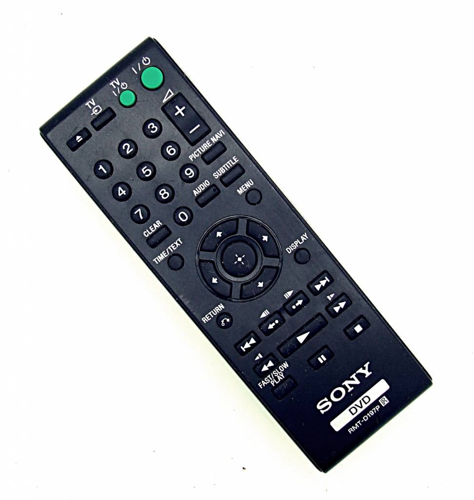 Original Sony DVD RMTD197P remote control for remote controls