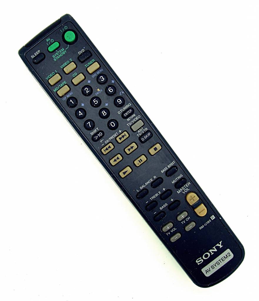 Original Sony RMU185 Audio System 2 remote control for