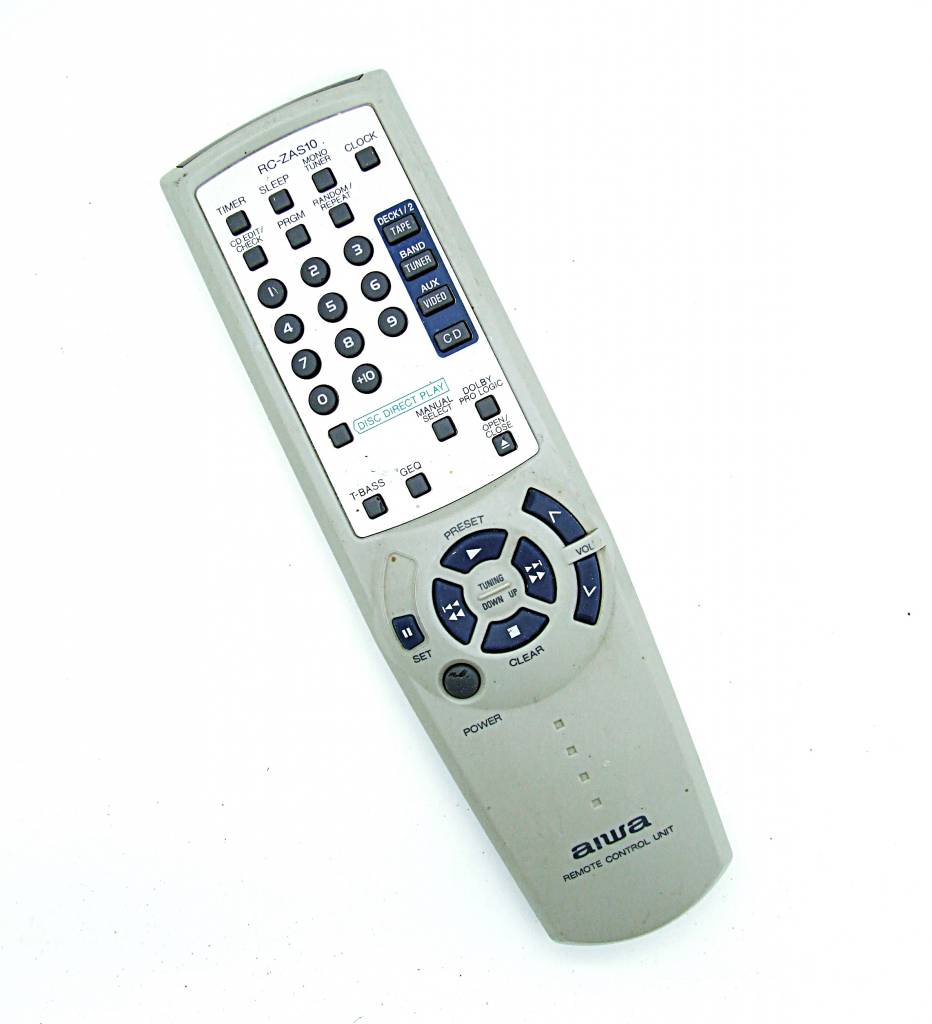 Original Aiwa RCZAS10 remote control for remote controls