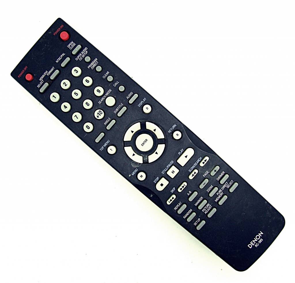 Original Denon RC985 DVD remote control for remote controls