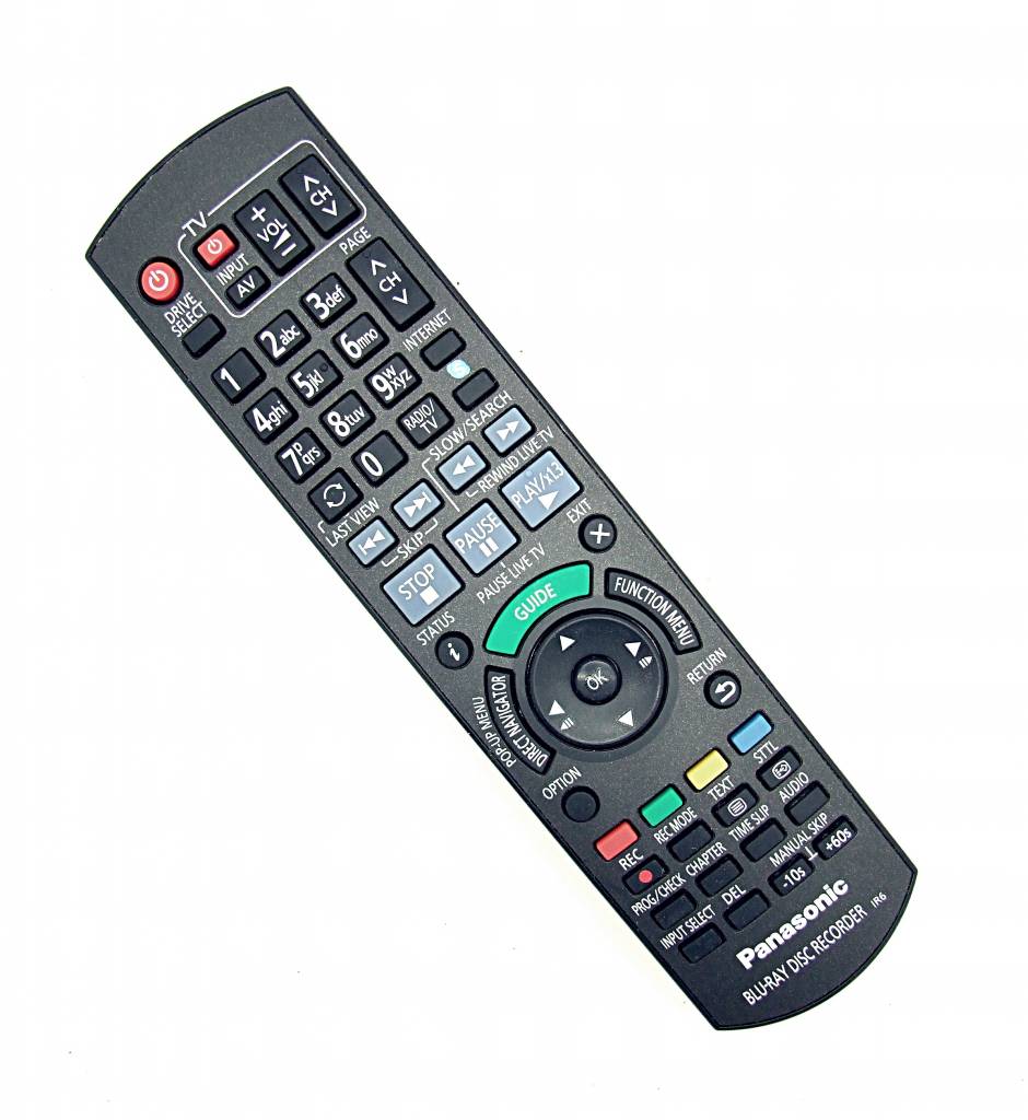Original Panasonic BluRay Disc Recorder Fernbedienung N2QAYB000759