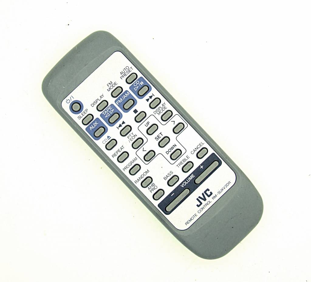 Original JVC RMSUXV20R Audio + HiFi remote control for remote controls