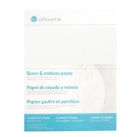 Score & Emboss Paper (10 sheets, 8.5" x 11" )