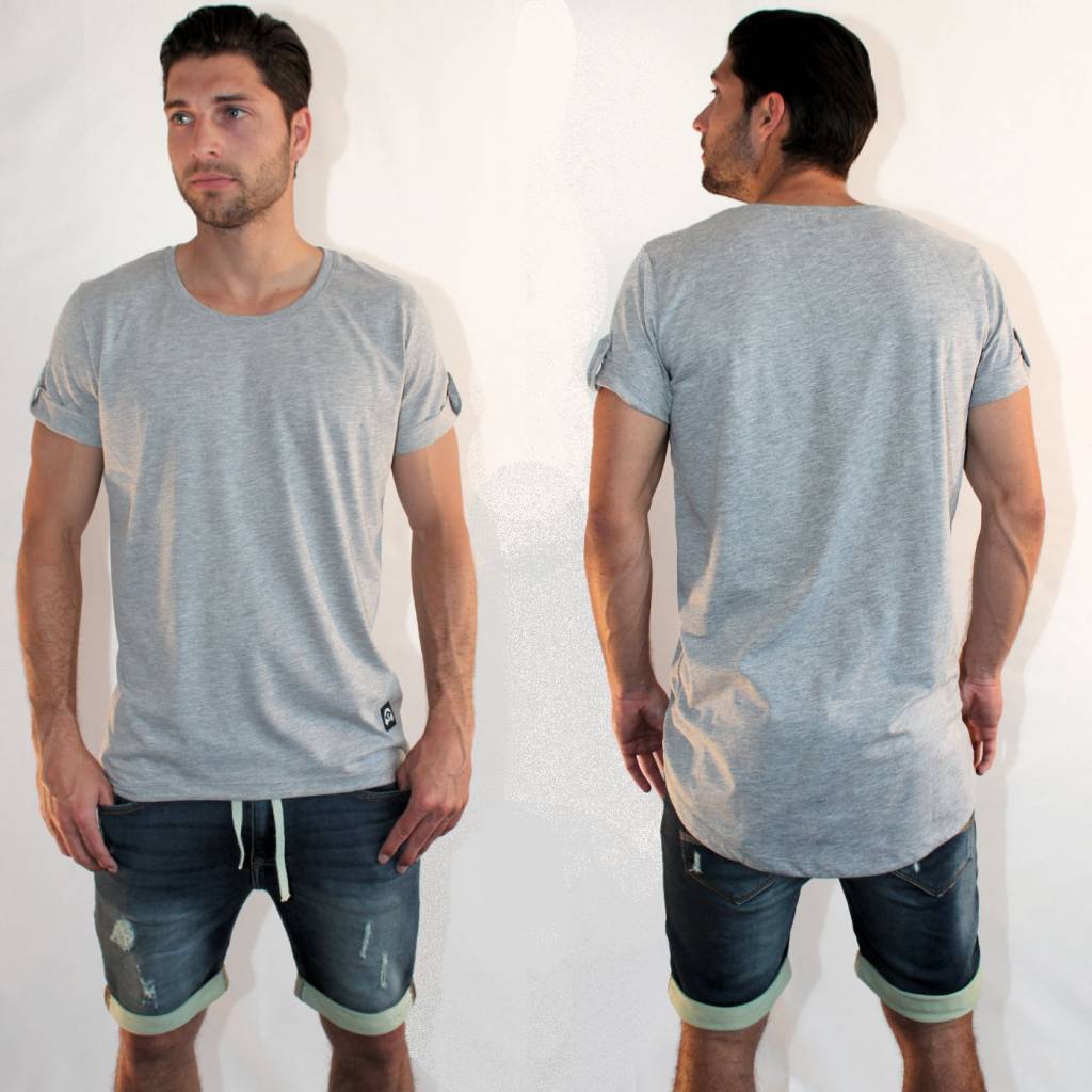 T shirt lange achterkant