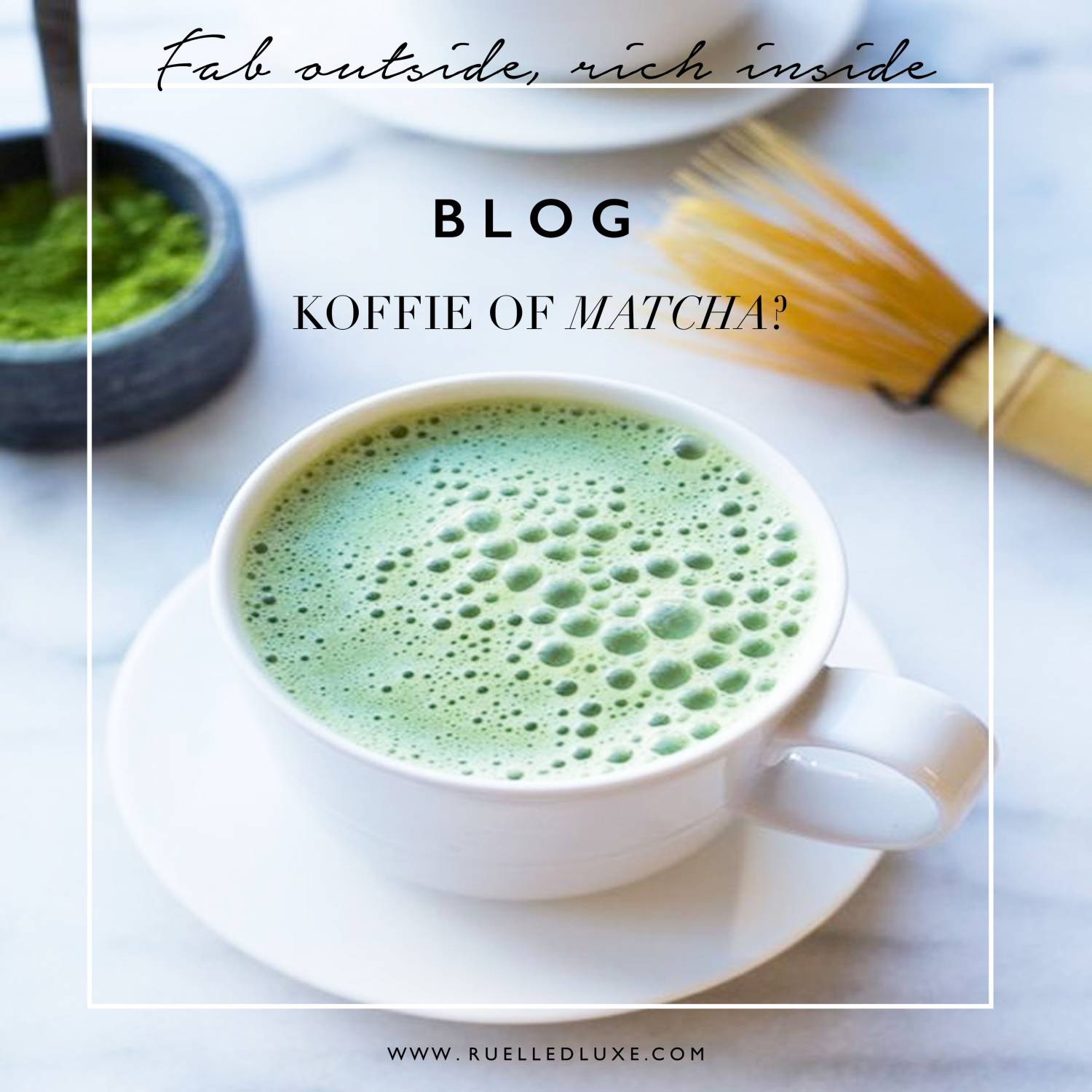 KOFFIE OF MATCHA?